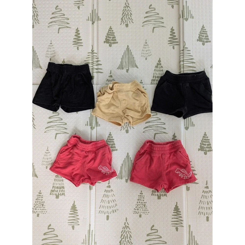 Baby Boy Clothes Size 12 Months Bundle Clothing 16 pcs Graphic Outfits & Shorts